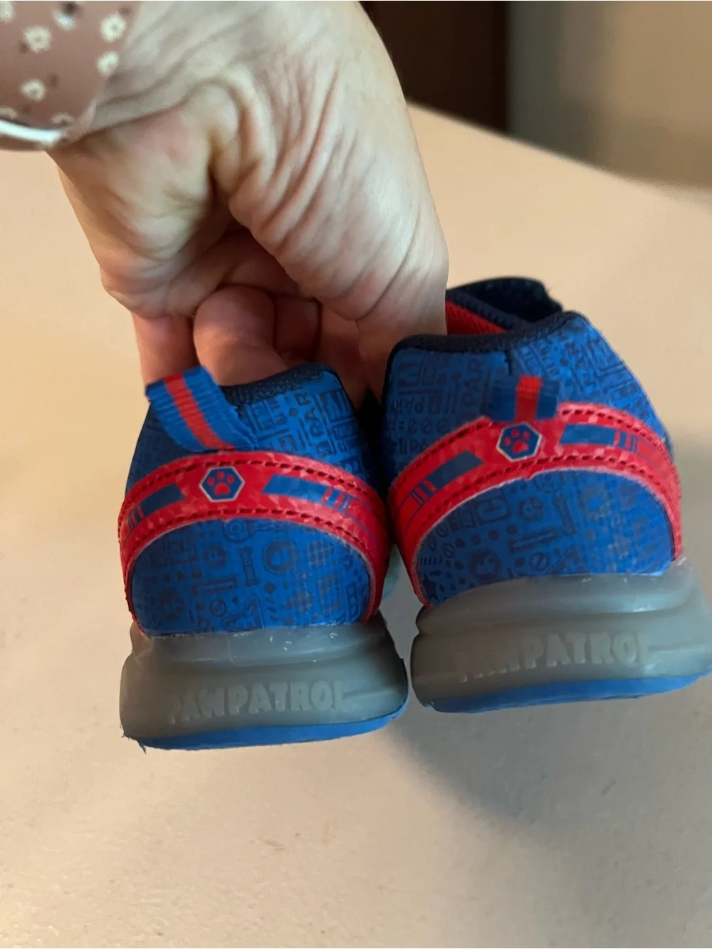 Paw Patrol Navy, Red & Blue Light-Up Kids Sneakers